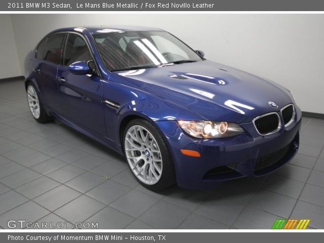 2011 BMW M3 Sedan in Le Mans Blue Metallic