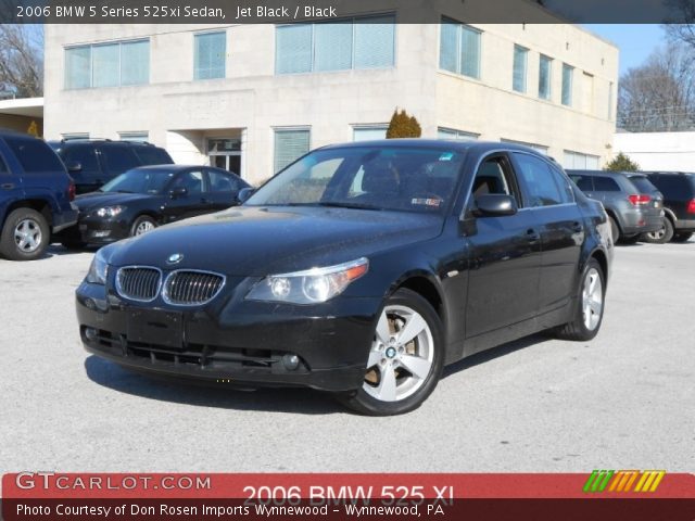 2006 BMW 5 Series 525xi Sedan in Jet Black