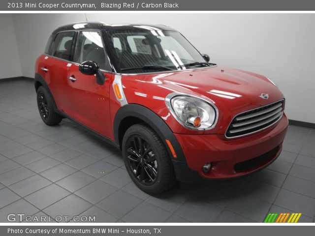 2013 Mini Cooper Countryman in Blazing Red