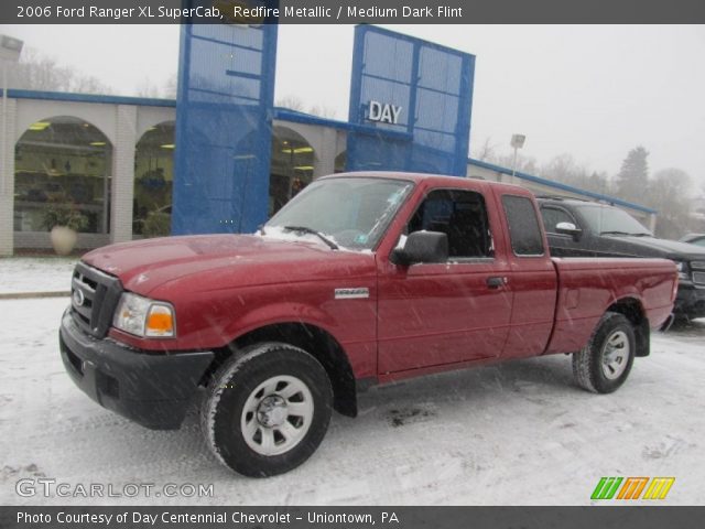 2006 Ford Ranger XL SuperCab in Redfire Metallic