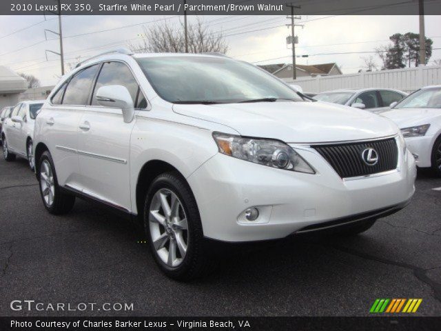 2010 Lexus RX 350 in Starfire White Pearl