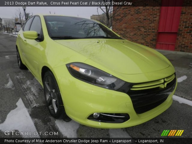 2013 Dodge Dart Rallye in Citrus Peel Pearl Coat