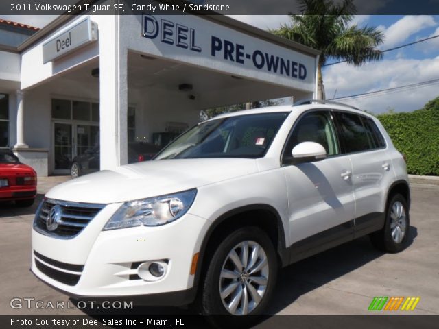 2011 Volkswagen Tiguan SE in Candy White