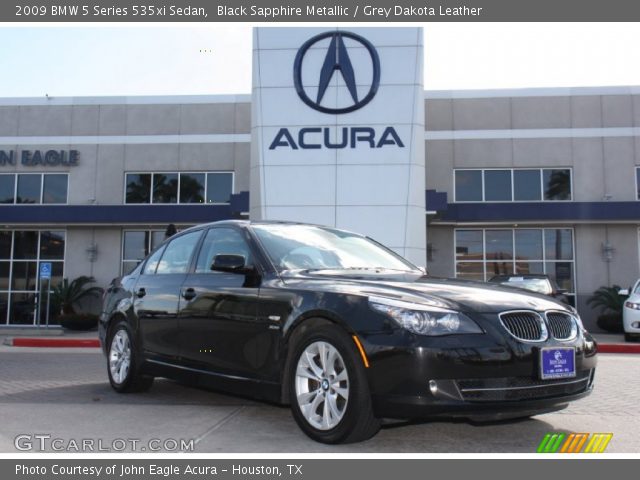 2009 BMW 5 Series 535xi Sedan in Black Sapphire Metallic