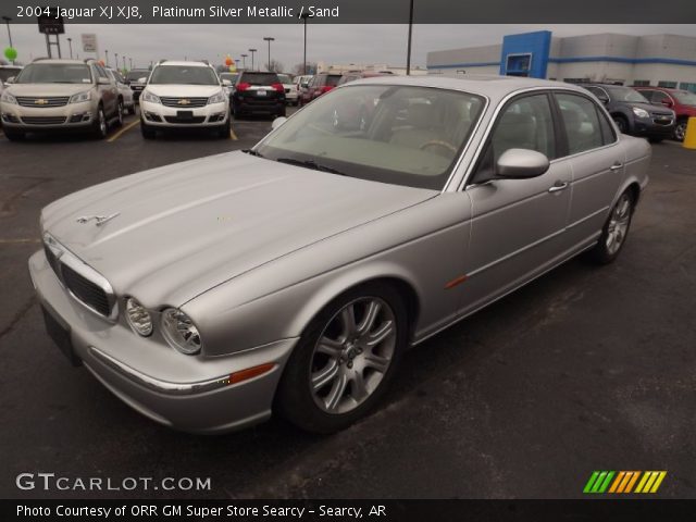 2004 Jaguar XJ XJ8 in Platinum Silver Metallic
