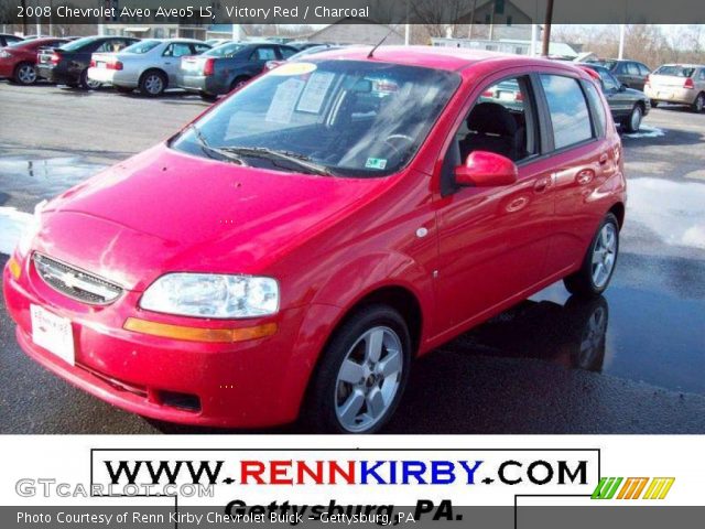 2008 Chevrolet Aveo Aveo5 LS in Victory Red