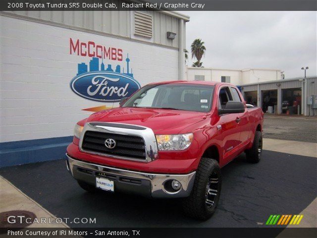 2008 Toyota Tundra SR5 Double Cab in Radiant Red