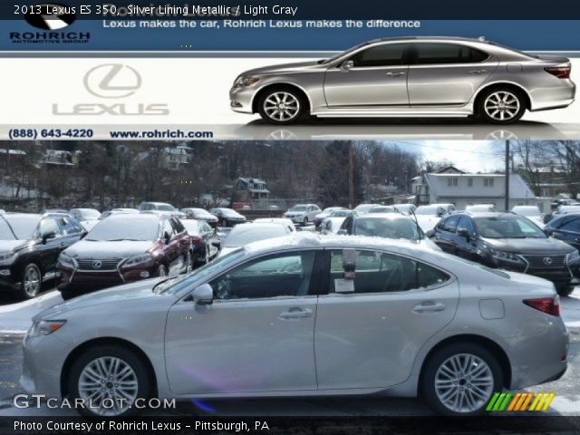 2013 Lexus ES 350 in Silver Lining Metallic