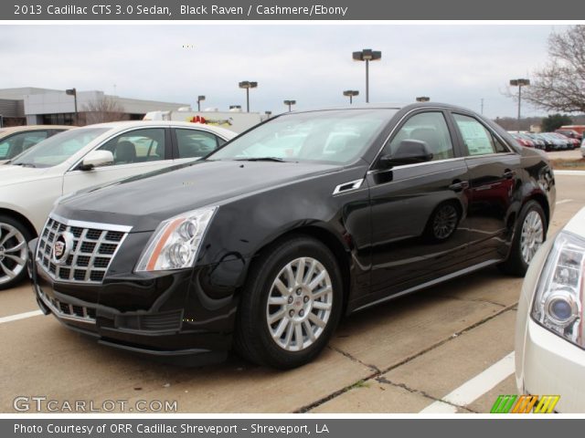 2013 Cadillac CTS 3.0 Sedan in Black Raven