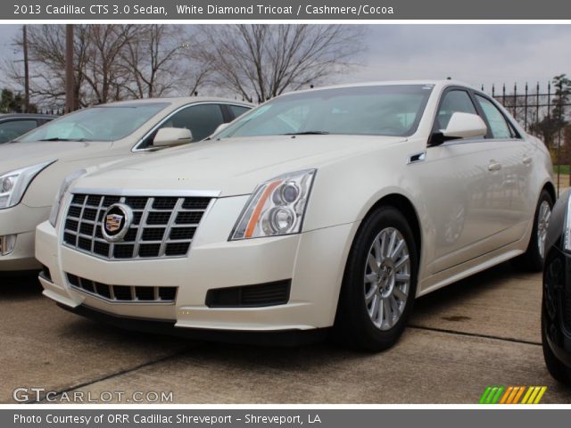 2013 Cadillac CTS 3.0 Sedan in White Diamond Tricoat