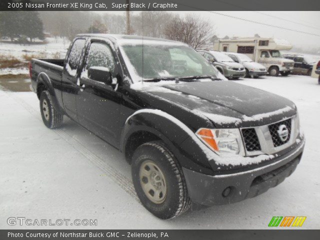 2005 Nissan Frontier XE King Cab in Super Black