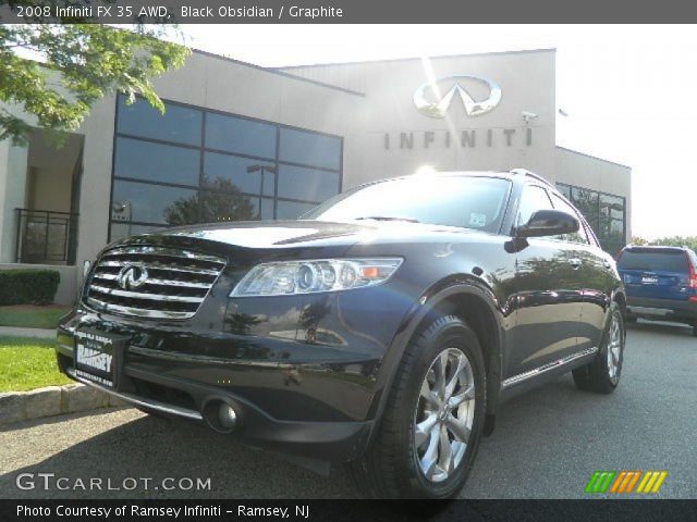 2008 Infiniti FX 35 AWD in Black Obsidian