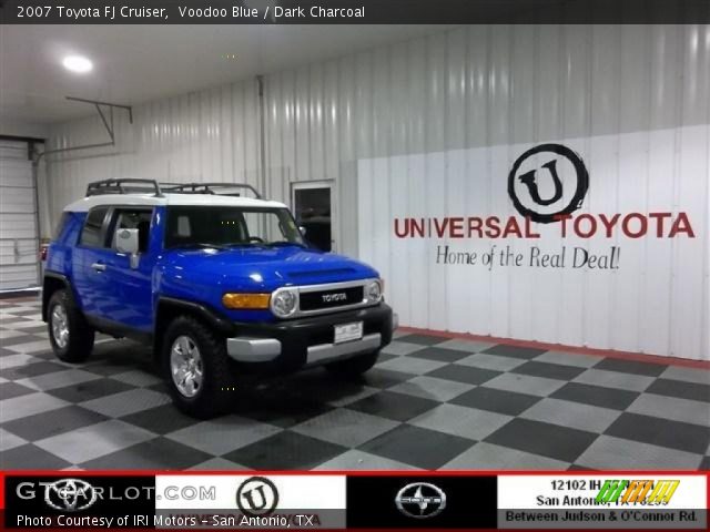 2007 Toyota FJ Cruiser  in Voodoo Blue