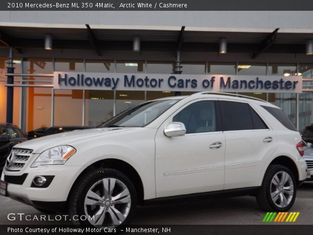 2010 Mercedes-Benz ML 350 4Matic in Arctic White