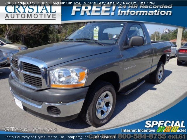 2006 Dodge Ram 1500 ST Regular Cab 4x4 in Mineral Gray Metallic