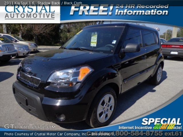 2011 Kia Soul 1.6 in Shadow Black