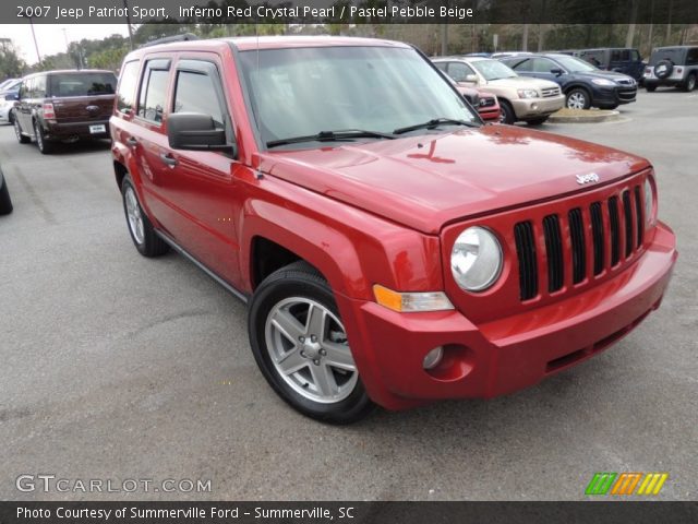 2007 Jeep Patriot Sport in Inferno Red Crystal Pearl