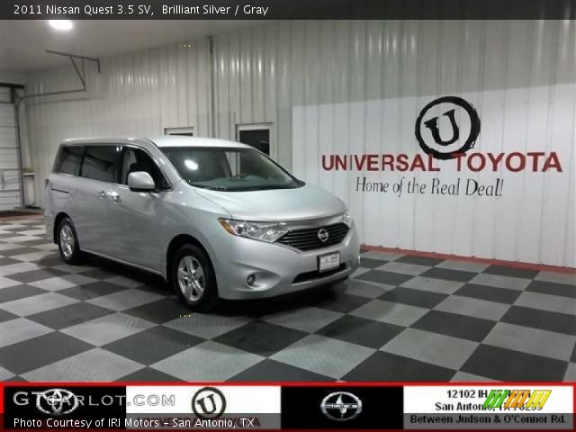 2011 Nissan Quest 3.5 SV in Brilliant Silver