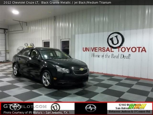2012 Chevrolet Cruze LT in Black Granite Metallic