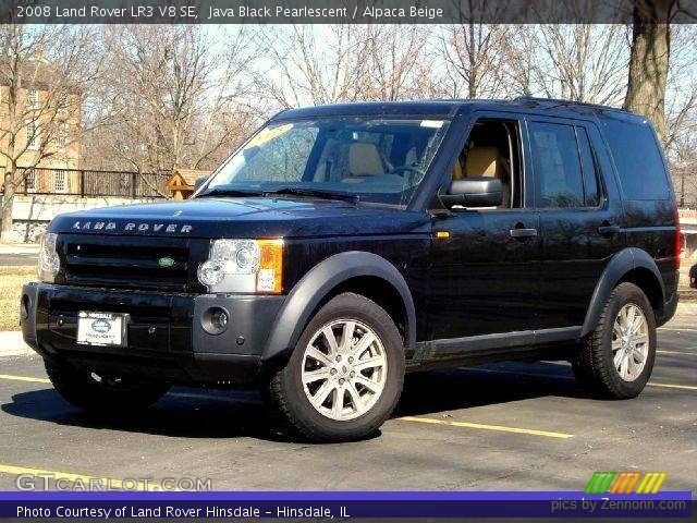 2008 Land Rover LR3 V8 SE in Java Black Pearlescent