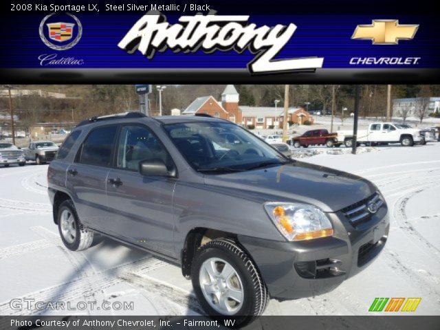 2008 Kia Sportage LX in Steel Silver Metallic