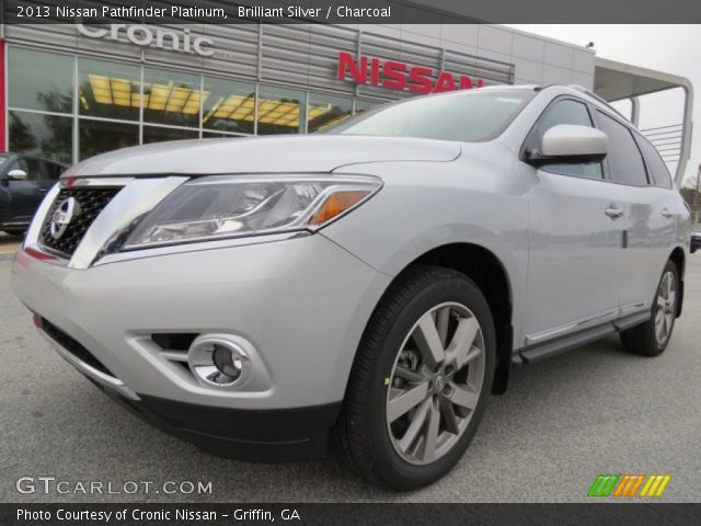 2013 Nissan Pathfinder Platinum in Brilliant Silver