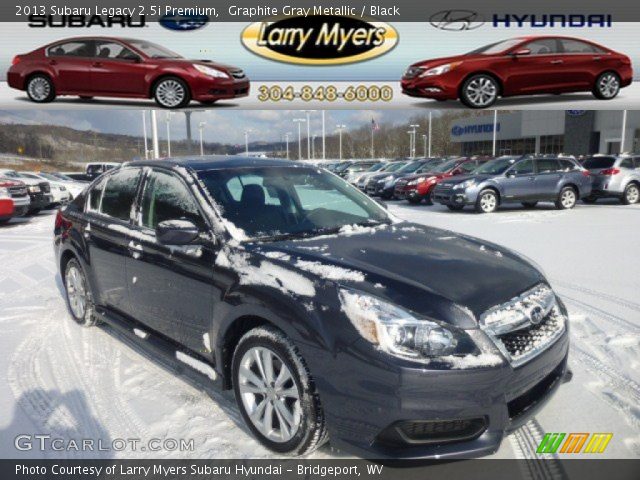 2013 Subaru Legacy 2.5i Premium in Graphite Gray Metallic