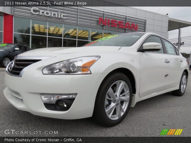 2013 Nissan Altima 2.5 SL in Pearl White