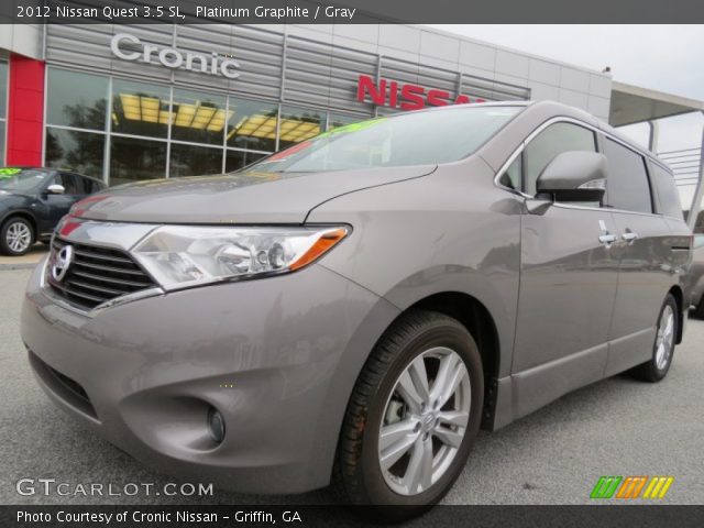 2012 Nissan Quest 3.5 SL in Platinum Graphite