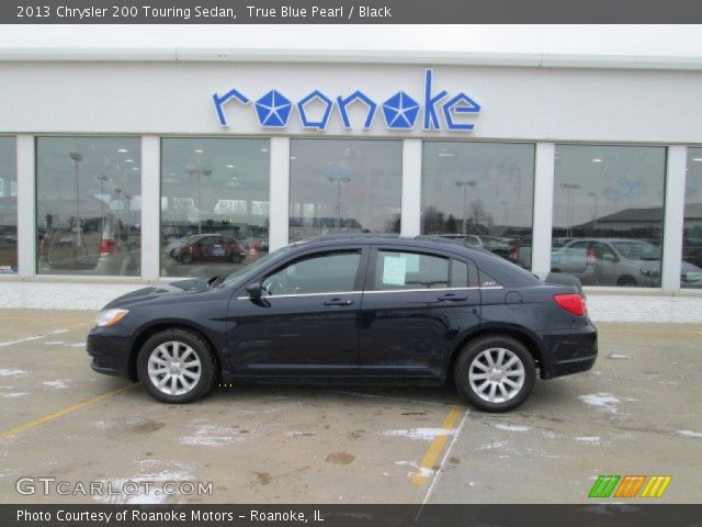2013 Chrysler 200 Touring Sedan in True Blue Pearl