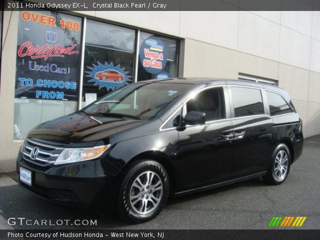 2011 Honda Odyssey EX-L in Crystal Black Pearl