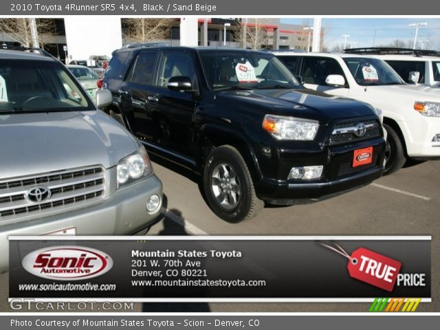 2010 Toyota 4Runner SR5 4x4 in Black