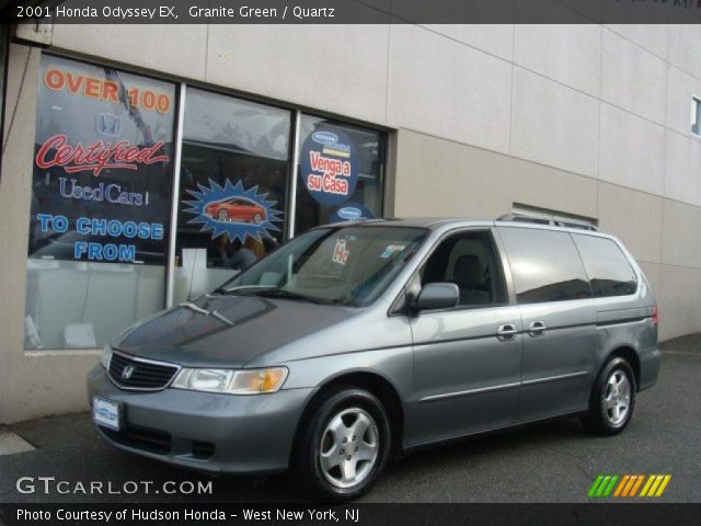 2001 Honda odyssey green