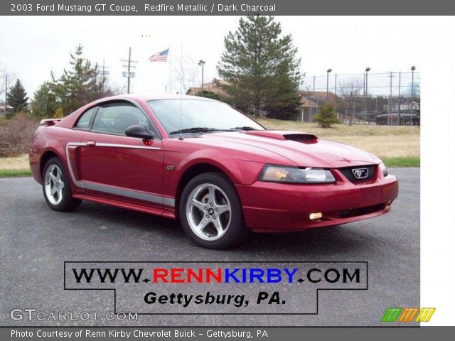 2003 Ford Mustang GT Coupe in Redfire Metallic