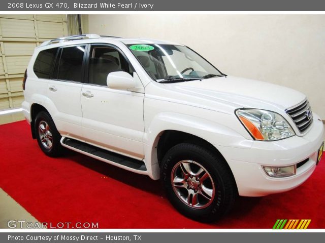 2008 Lexus GX 470 in Blizzard White Pearl