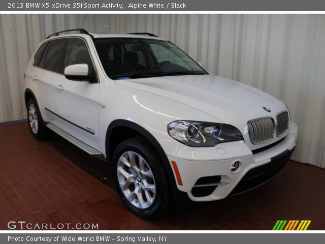 2013 BMW X5 xDrive 35i Sport Activity in Alpine White