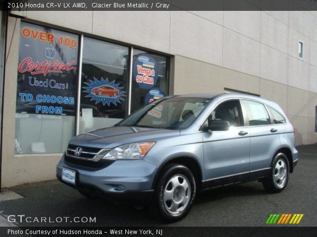 2010 Honda CR-V LX AWD in Glacier Blue Metallic