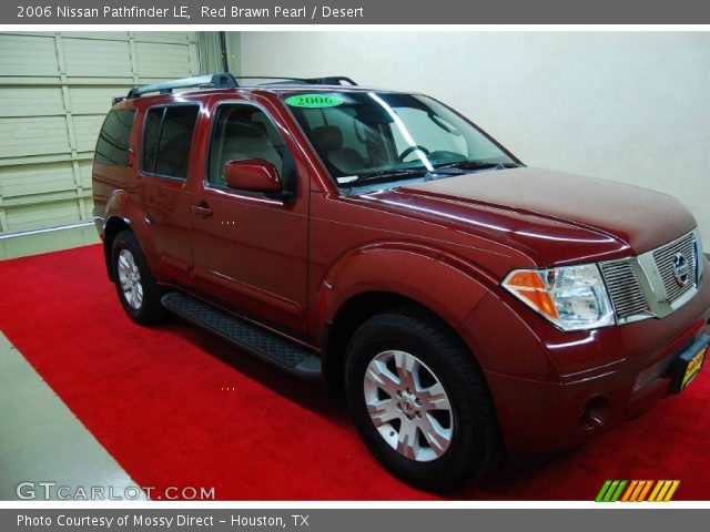 2006 Nissan Pathfinder LE in Red Brawn Pearl