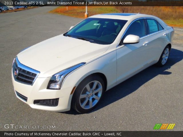 2013 Cadillac ATS 2.5L in White Diamond Tricoat