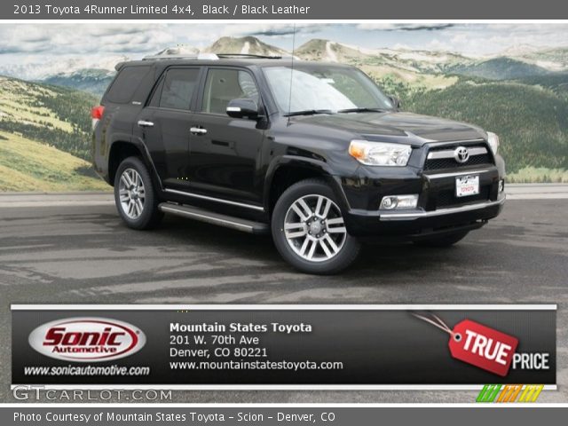 2013 Toyota 4Runner Limited 4x4 in Black