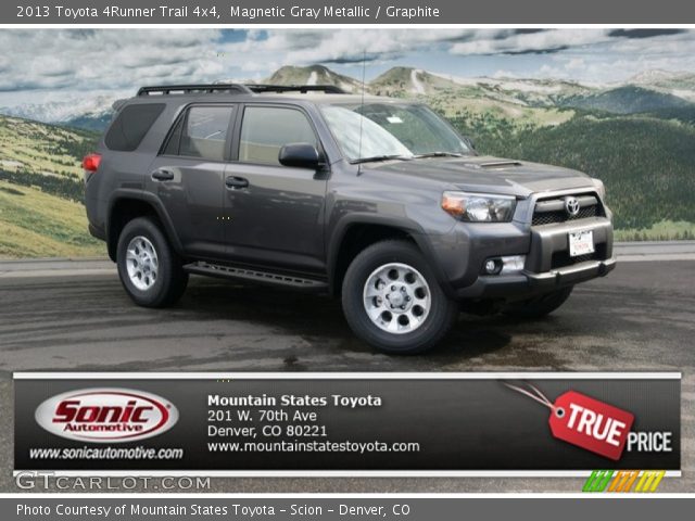 2013 Toyota 4Runner Trail 4x4 in Magnetic Gray Metallic