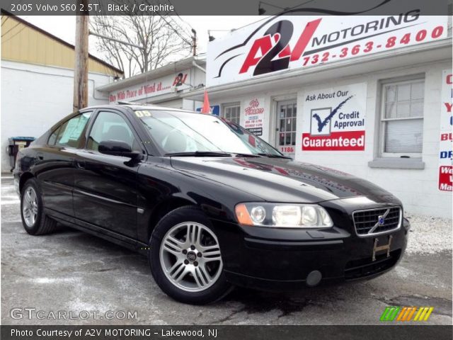 2005 Volvo S60 2.5T in Black