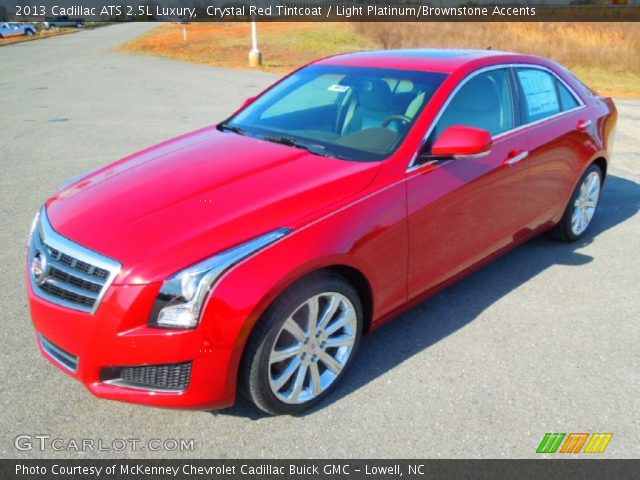 2013 Cadillac ATS 2.5L Luxury in Crystal Red Tintcoat