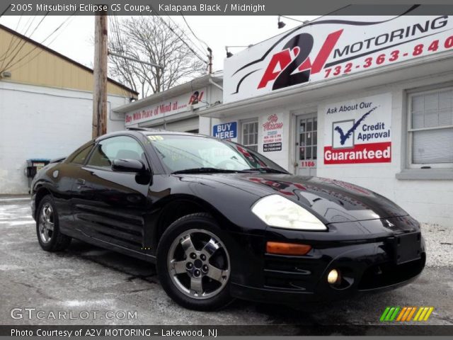 2005 Mitsubishi Eclipse GS Coupe in Kalapana Black