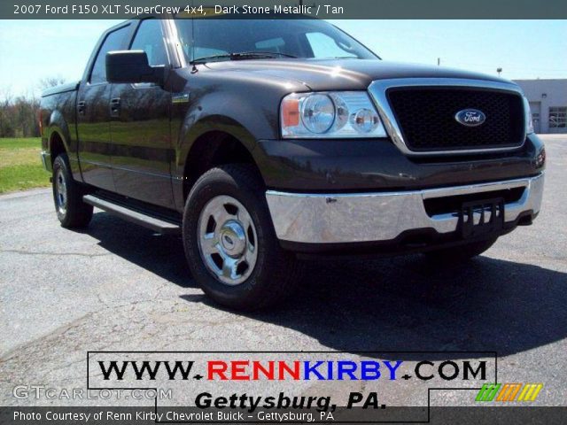 2007 Ford F150 XLT SuperCrew 4x4 in Dark Stone Metallic