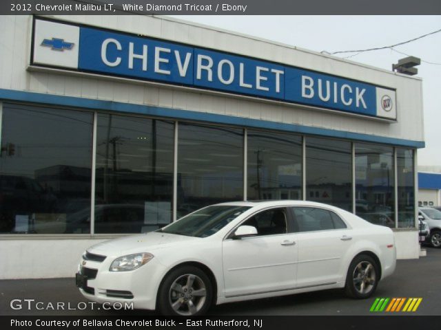 2012 Chevrolet Malibu LT in White Diamond Tricoat