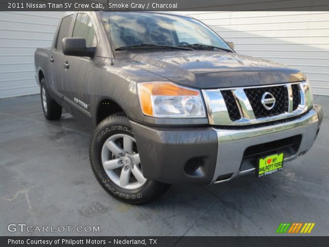 2011 Nissan Titan SV Crew Cab in Smoke Gray