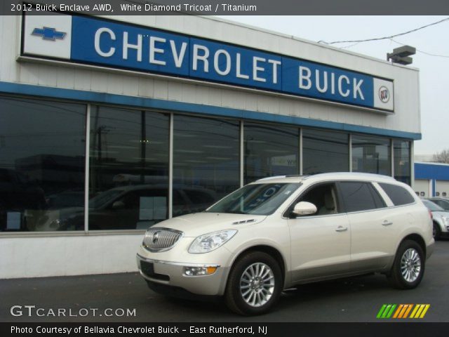2012 Buick Enclave AWD in White Diamond Tricoat