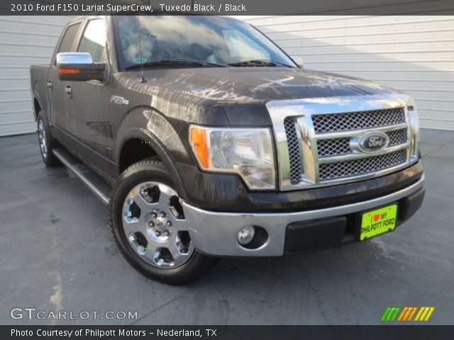 2010 Ford F150 Lariat SuperCrew in Tuxedo Black