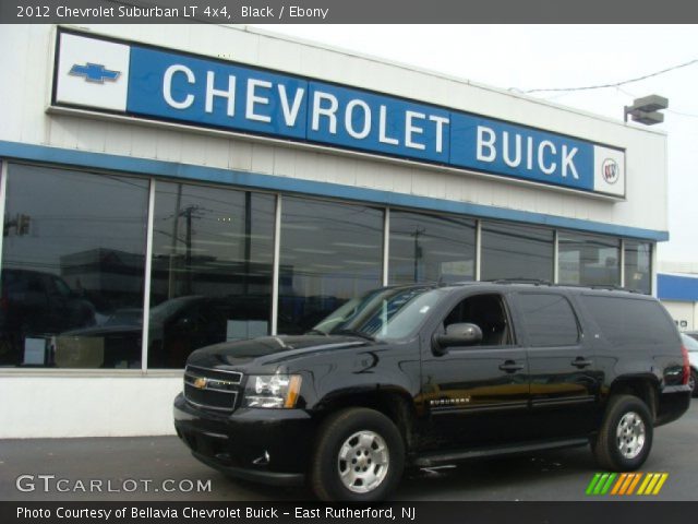 2012 Chevrolet Suburban LT 4x4 in Black